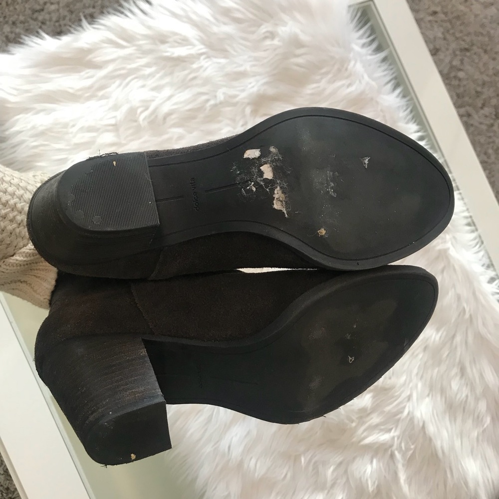 BROWN DOLCE VITA BOOTS. - Picture 3 of 3